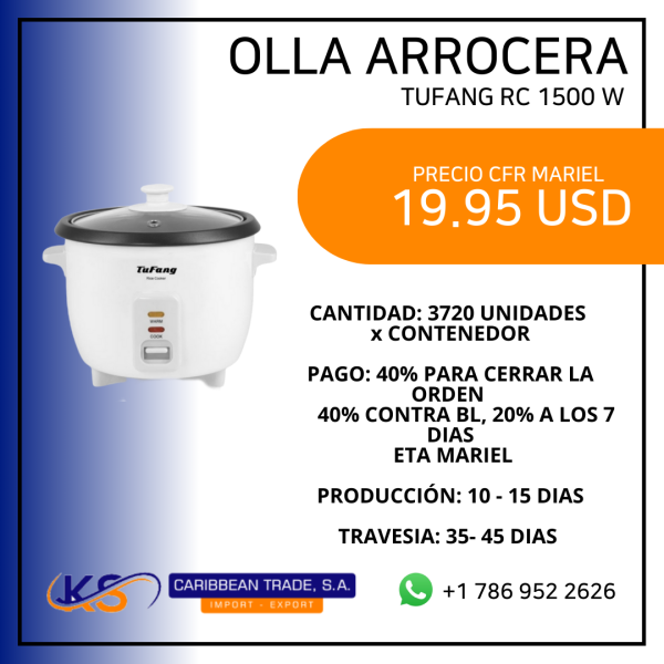 Olla Arrocera 1500w