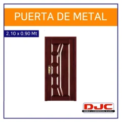 Puerta de Metal 2.10x0.90
